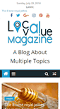 Mobile Screenshot of localvaluemagazine.com